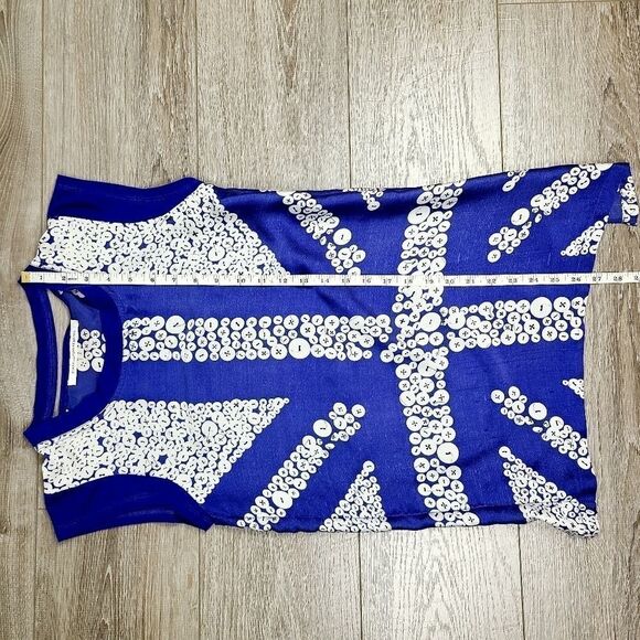 DIANE Von Furstenberg Sleeveless Asymmetrical Hem Silk Top Size 2 - Picture 14 of 16